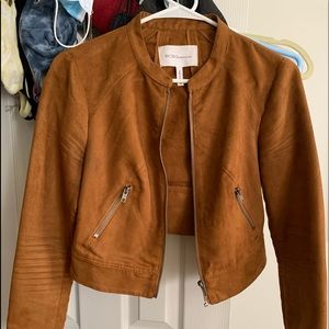 BCBG suede jacket